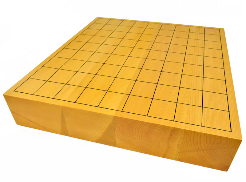 楽天市場】榧の本場宮崎県日向産本榧糸柾2寸1分ハギ卓上将棋盤 MS29