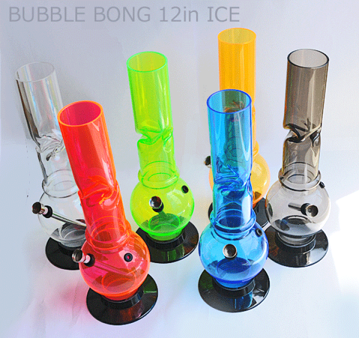 楽天市場】【定番12インチバブル・アクリル製水パイプ】バブルボング