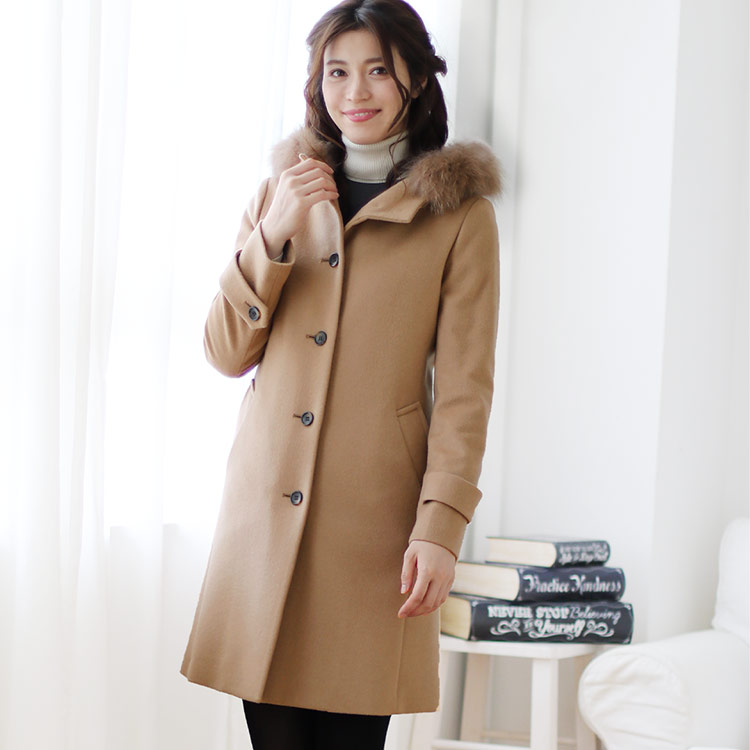 楽天市場】【4h限定20%off】カシミヤ ブレンド ウール コート