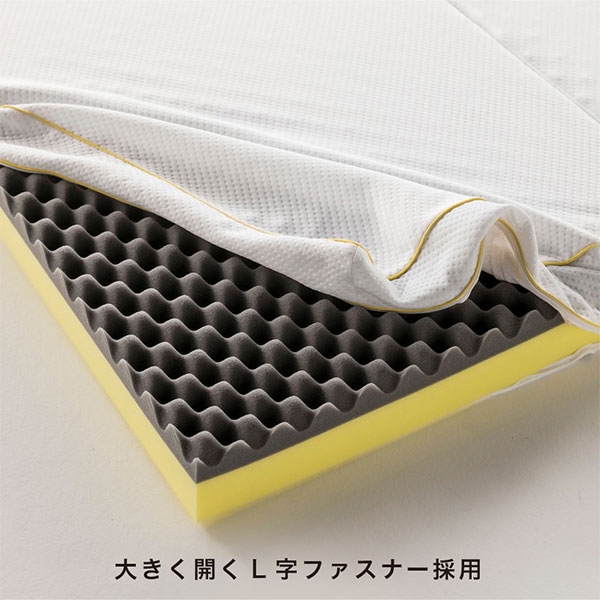 楽天市場】西川 睡眠Labo Dots PLUS ヘルシーマットレス シングル 1枚