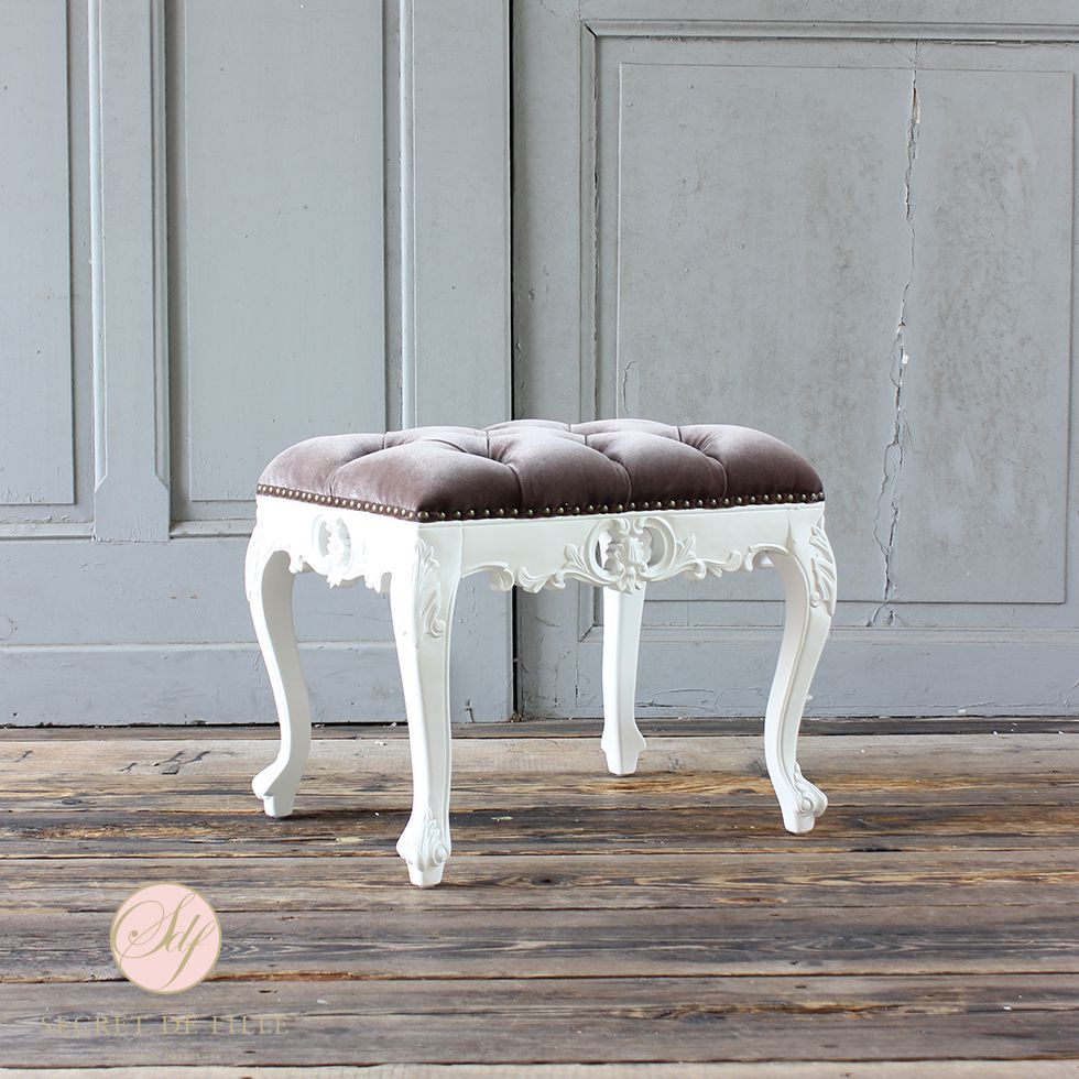 楽天市場】姫系 家具 スツール おしゃれ かわいい ロココ 調