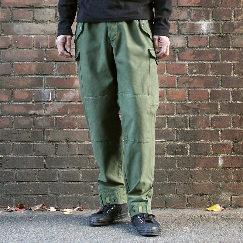 楽天市場】スウェーデン軍 M-59パンツ ボタンフライ カーゴパンツ USED