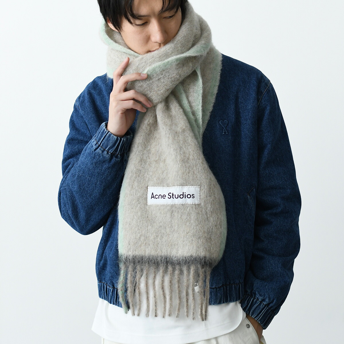 楽天市場】ACNE STUDIOS アクネストゥディオズ マフラー ウールモヘア