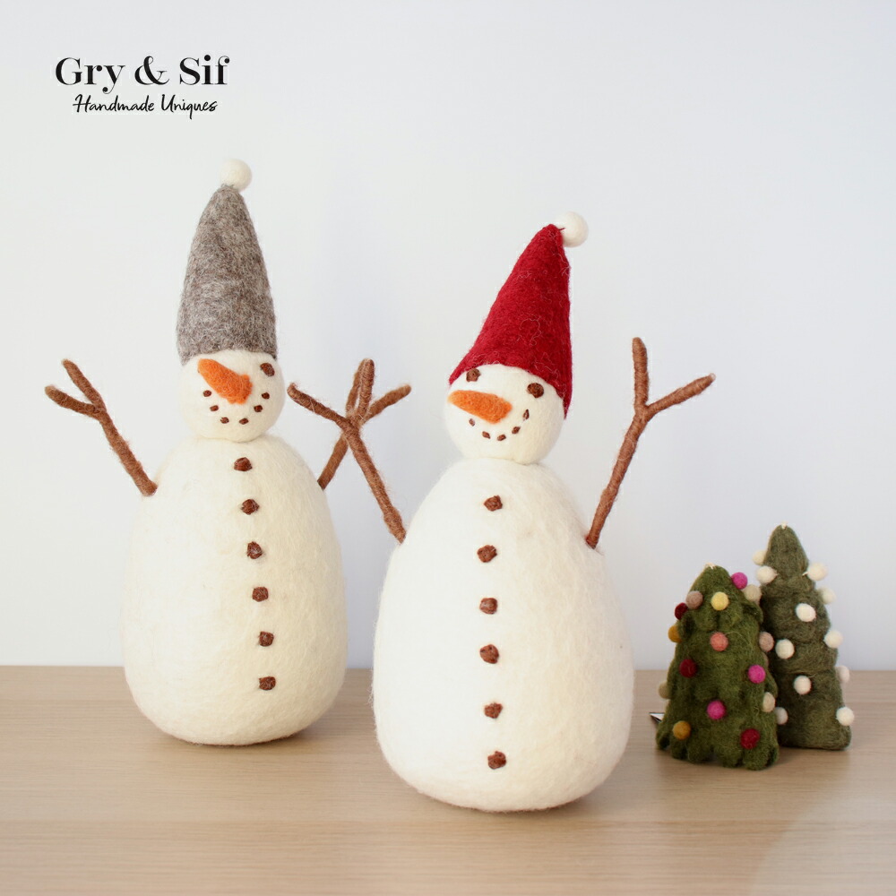 楽天市場】Gry＆Sif （ グライアンドシフ ） Big オブジェ スノーマン