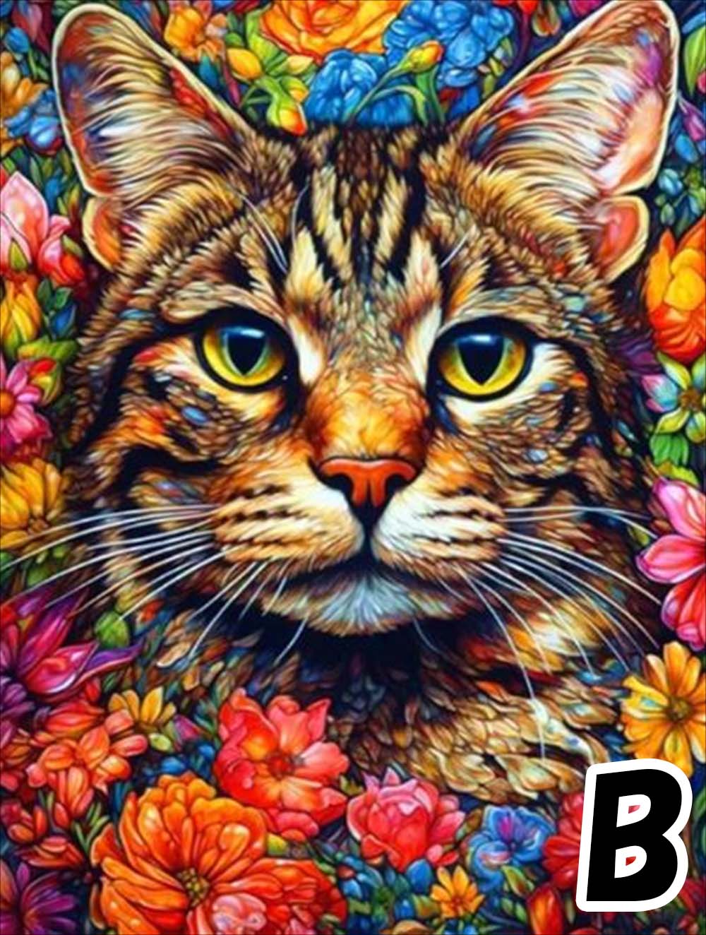 きのこと猫 ダイヤモンドアート 楽天市場】【猫のダイヤモンドアート