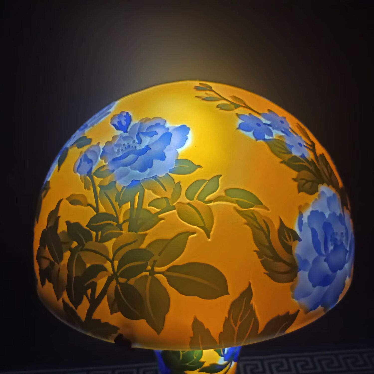 楽天市場】ガレランプ アールヌーボーランプ 卓上 照明 エミール ガレ