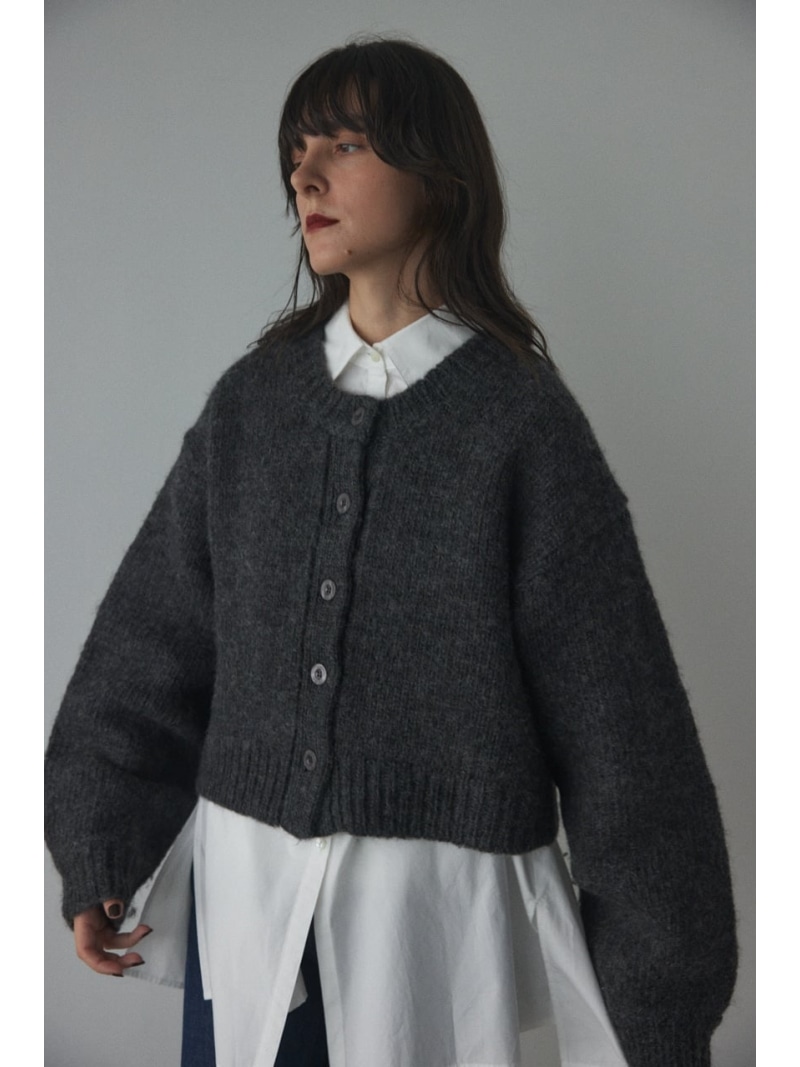 楽天市場】wool compact cardigan BLACK BY MOUSSY ブラックバイ