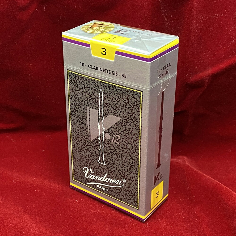 楽天市場】BbクラリネットリードVandoren 【V12】 : 下倉楽器 楽天市場店