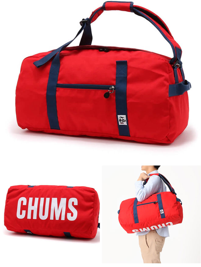 楽天市場】チャムス ボストンバッグ リサイクルチャムス2ウェイ