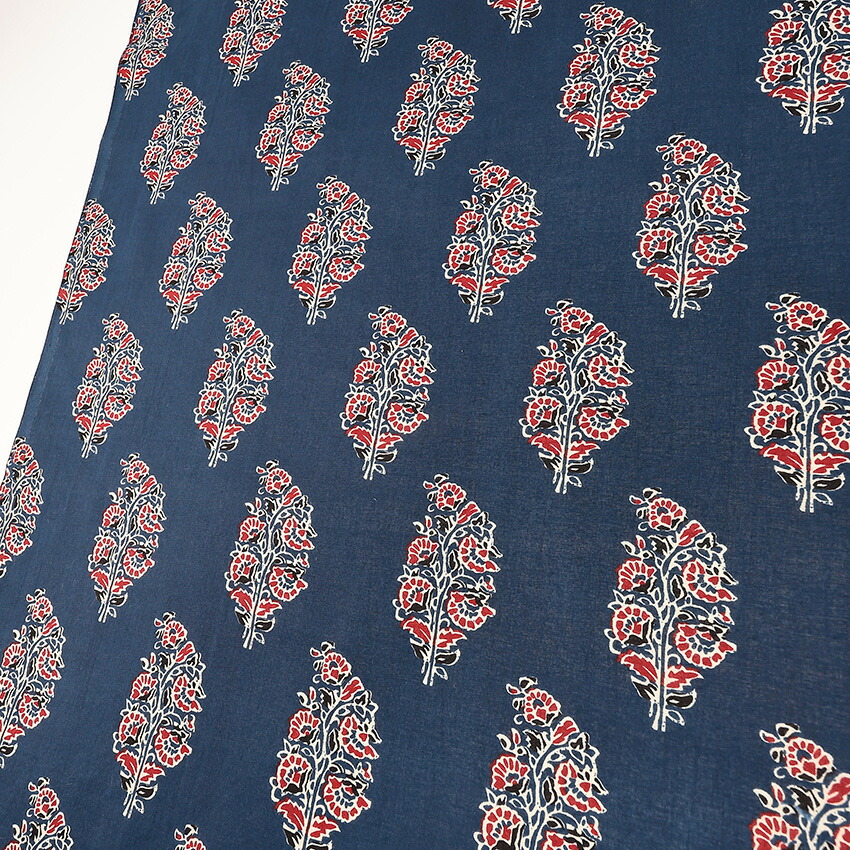 楽天市場】インドブロックプリント PRT11907 50cm単位 | 切売り
