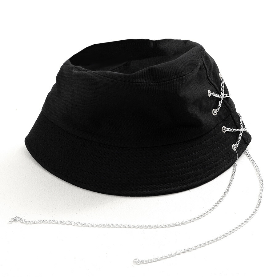 楽天市場】ハット HAT クロスバケット ロングチェーン バケットハット