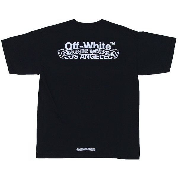 楽天市場】CHROME HEARTS OFF-WHITE LOS ANGELES T-SHIRT BLACK クロム