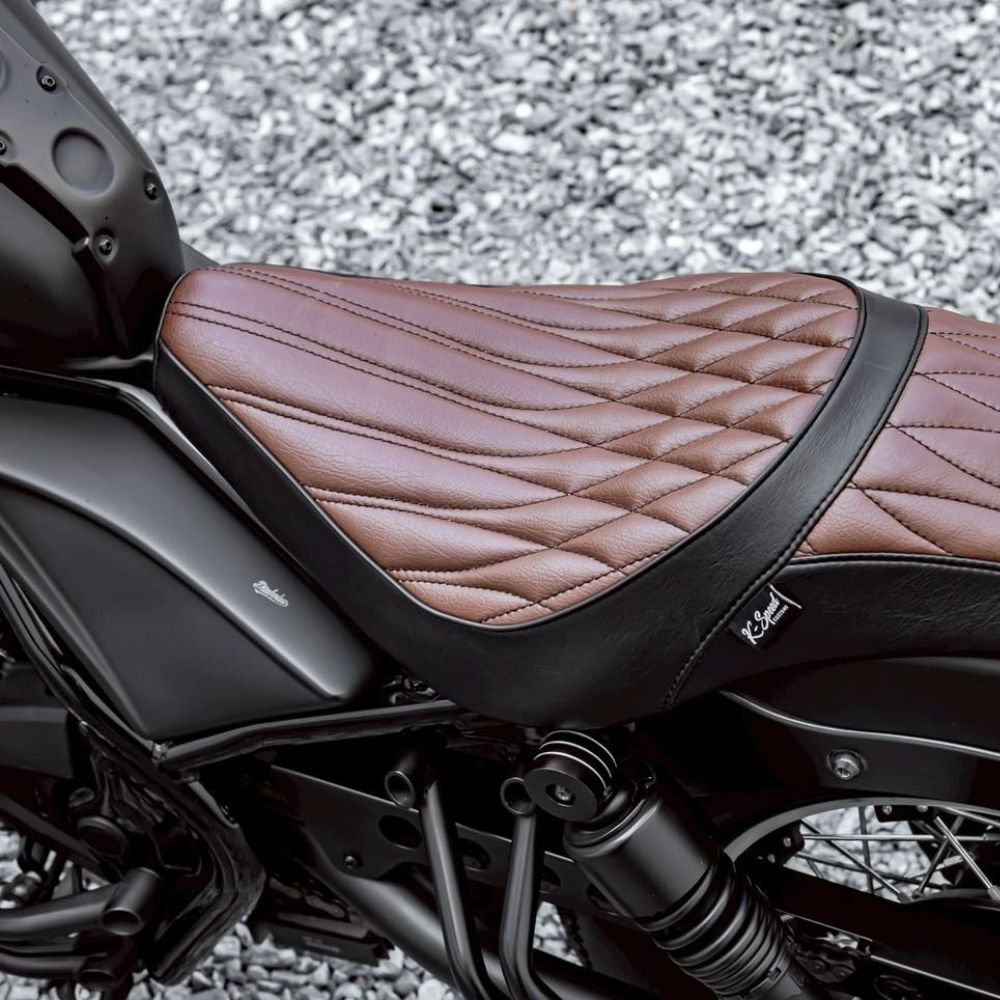 楽天市場】ホンダ レブル250/500交換用ロングシート RB0197 / K-speed