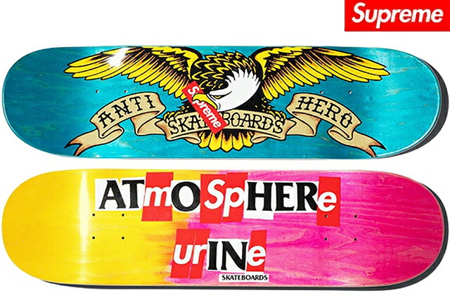 楽天市場】SUPREME ANTIHERO SKATEBOARD MULTI PINKSupreme