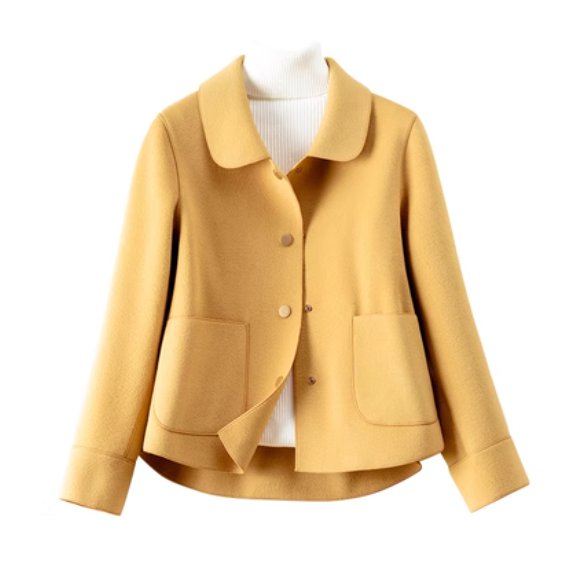 楽天市場】ジャケット アウター 上着 レディース 前開き ウール 長袖