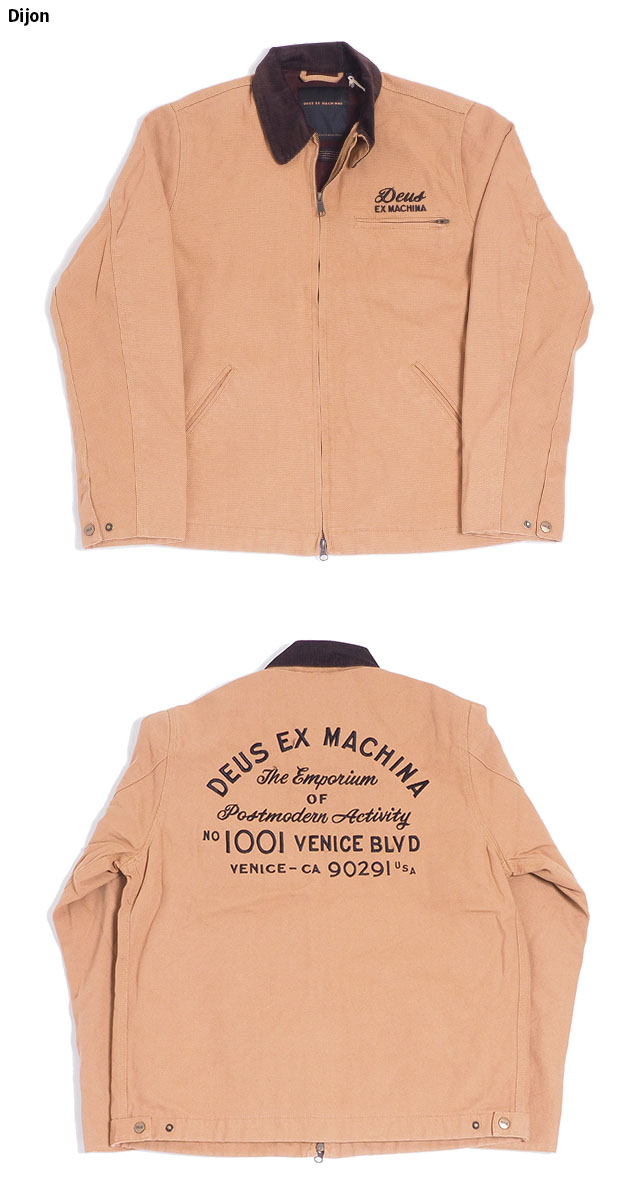 楽天市場】デウスエクスマキナ ワークジャケット ダックジャケット