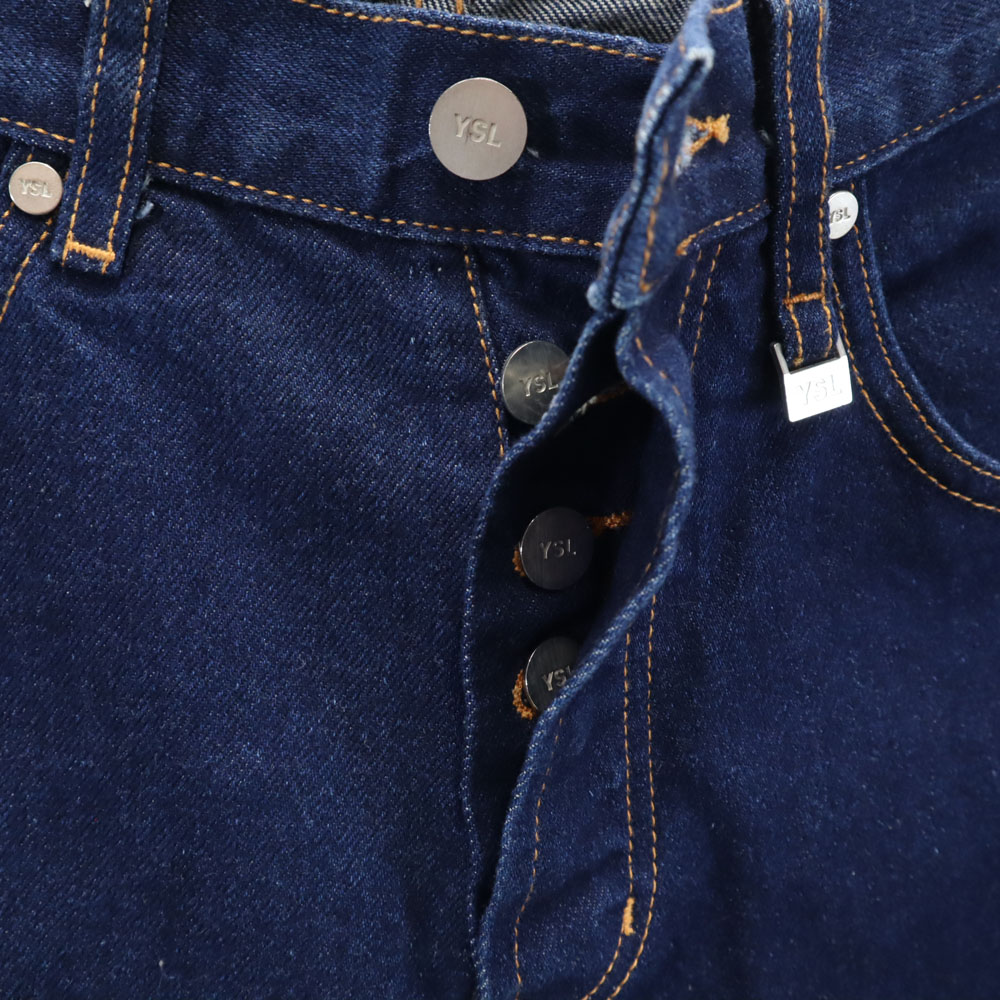 楽天市場】古着 未使用 SAINT LAURENT サンローラン ストレートデニム