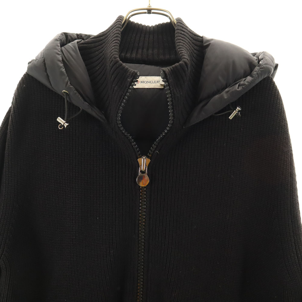 楽天市場】古着 MONCLER モンクレール 長袖 ダウン切替 ニット