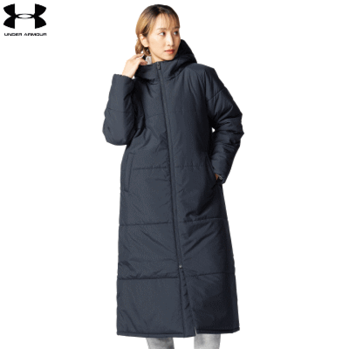 楽天市場】ベンチコート 中綿コート ロングコート UNDER ARMOUR