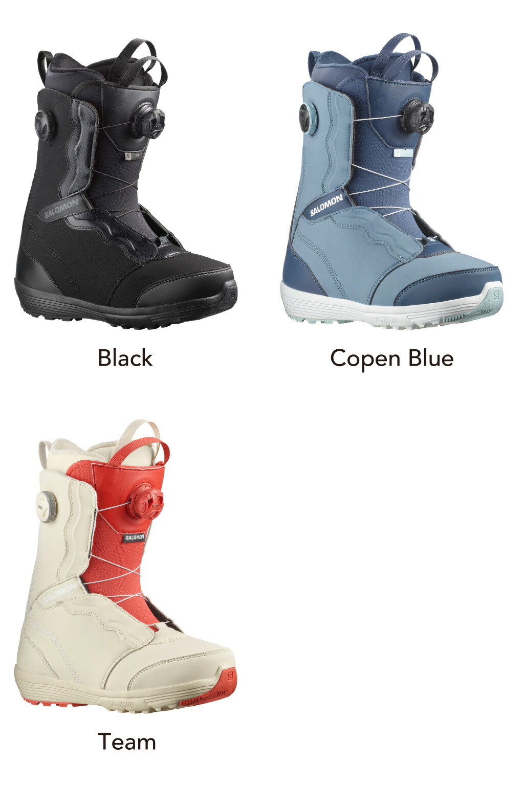 楽天市場】SALOMON IVY BOA SJ サロモン スノーボード ブーツ ボア