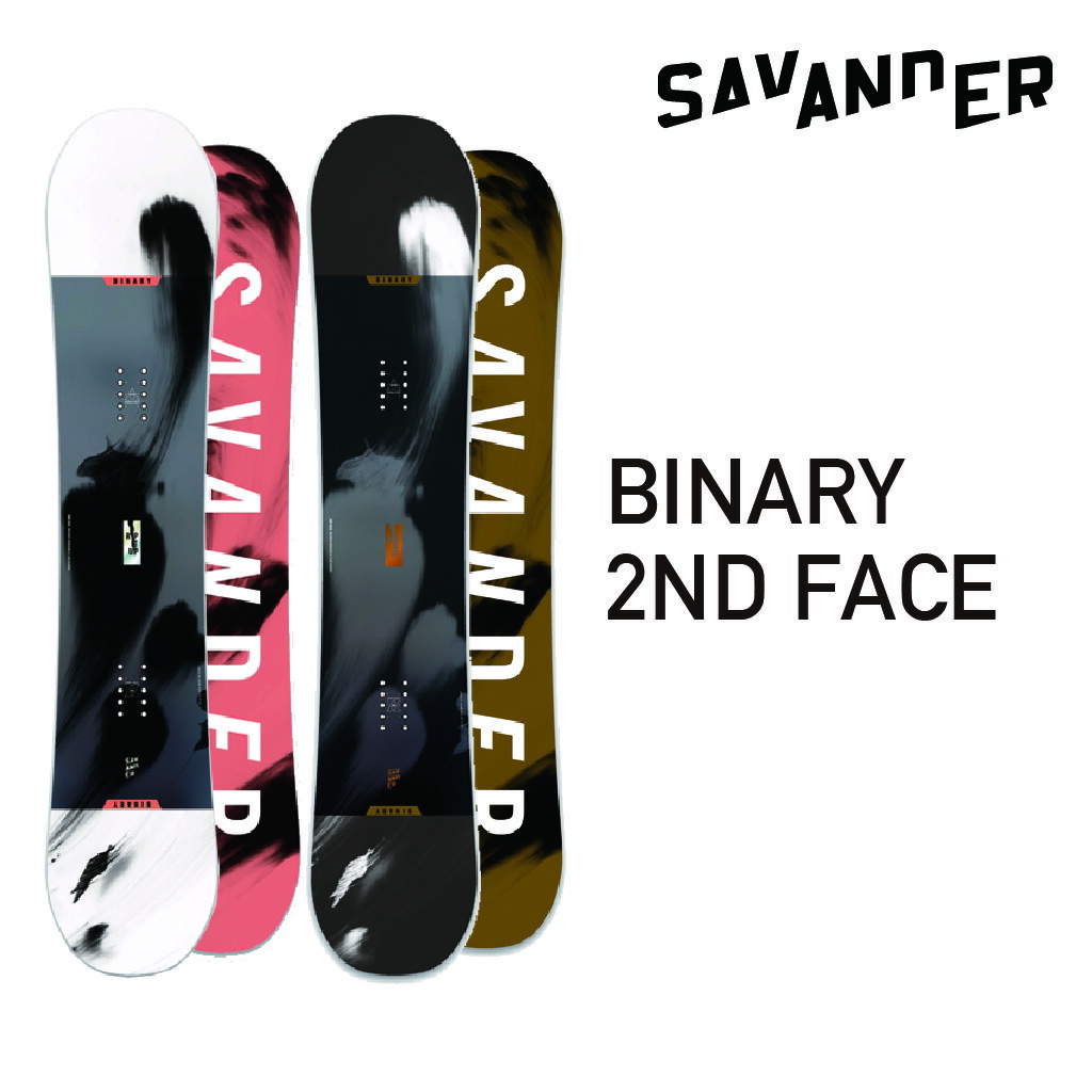 楽天市場】SAVANDER スノーボード 板 2点セット 3点セット BINARY