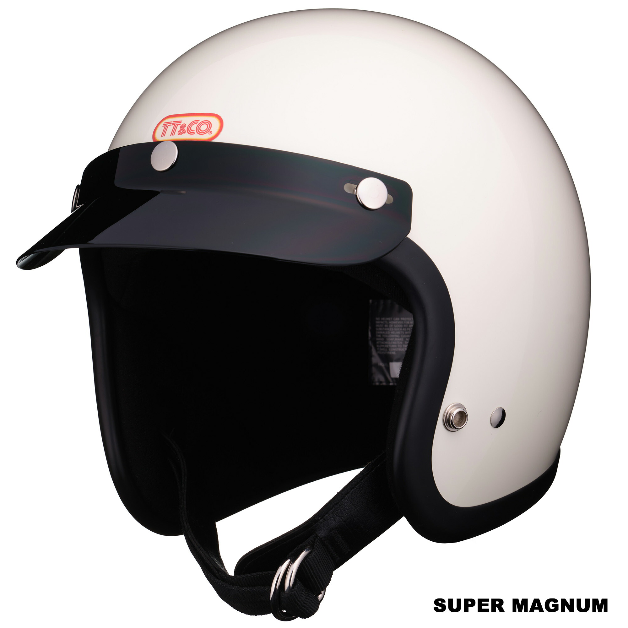 楽天市場】TT&CO. スーパーマグナム 専用バイザー スモーク ジェット