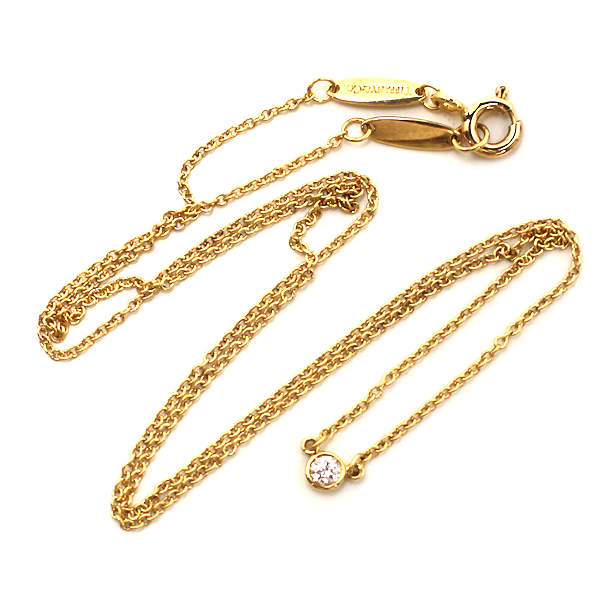 楽天市場】Tiffany&Co. ティファニー バイザヤードネックレス 約40cm