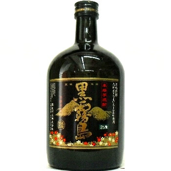 楽天市場】霧島酒造、黒霧島 芋焼酎 25度 720ml : 田中屋さんどっと混む