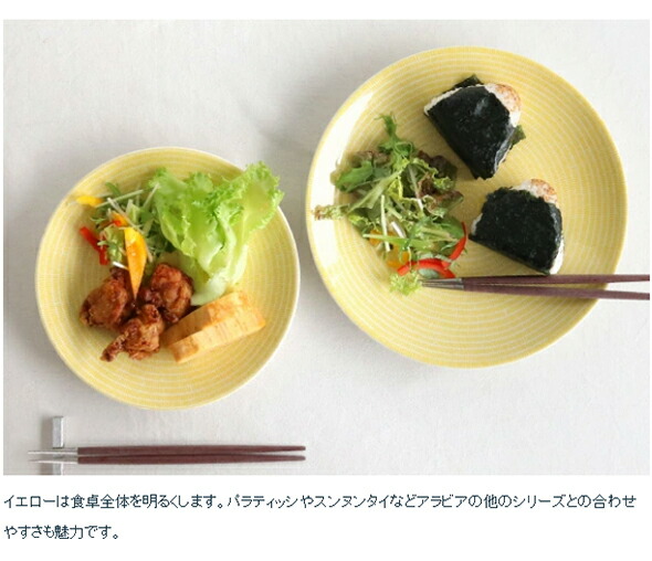 楽天市場】アラビア 24h Avec(アベック) プレート 20cm ブルー 【耐熱