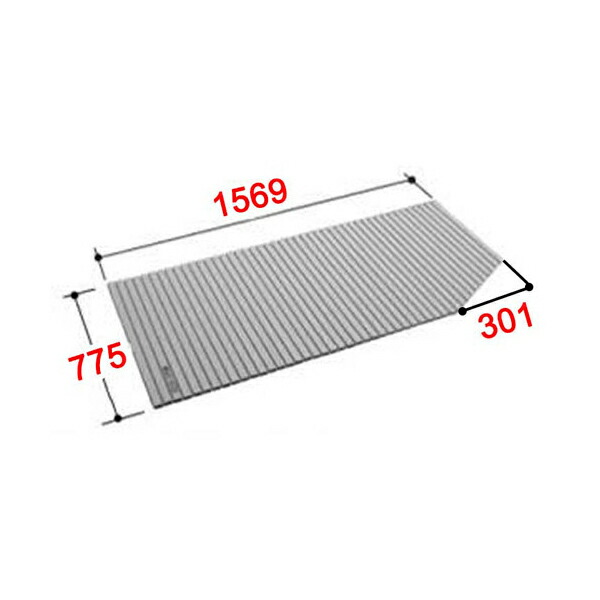 楽天市場】風呂ふた 1600用巻ふた BL-SC79156R-K BL-SC79156L-K 右