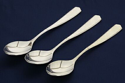 楽天市場】【限界値下げ祭】 銀製 スプーン 3本セット 徳力 シルバー