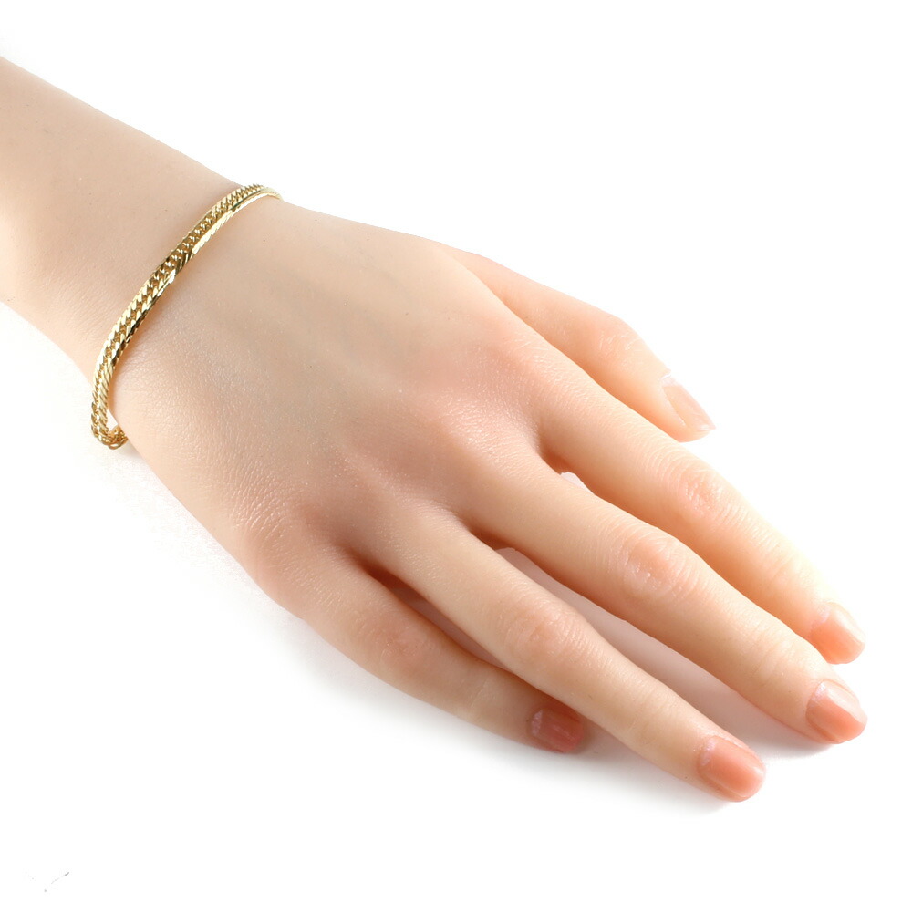 楽天市場】K18 ブレスレット 喜平 キヘイ 10g Mカットトリプル MCT