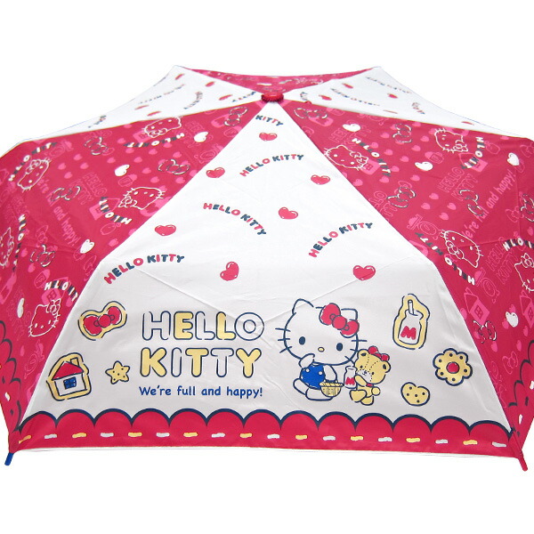 楽天市場】【3/1限定☆P2倍】日本限定 ハローキティ ハート柄 折り畳み