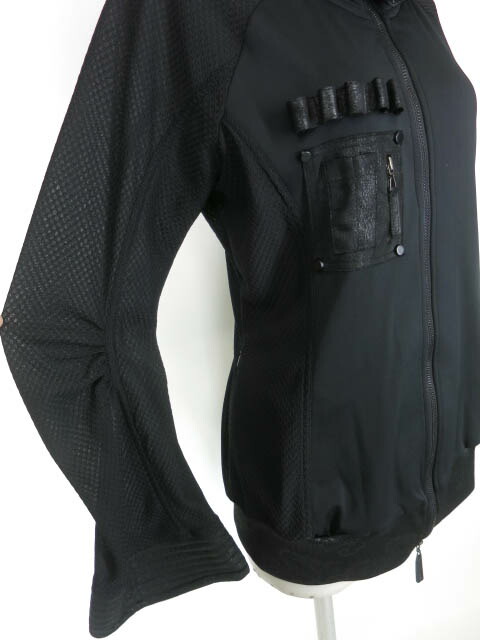 楽天市場】【中古】Qutie Frash / ミリタリージップアップブルゾン