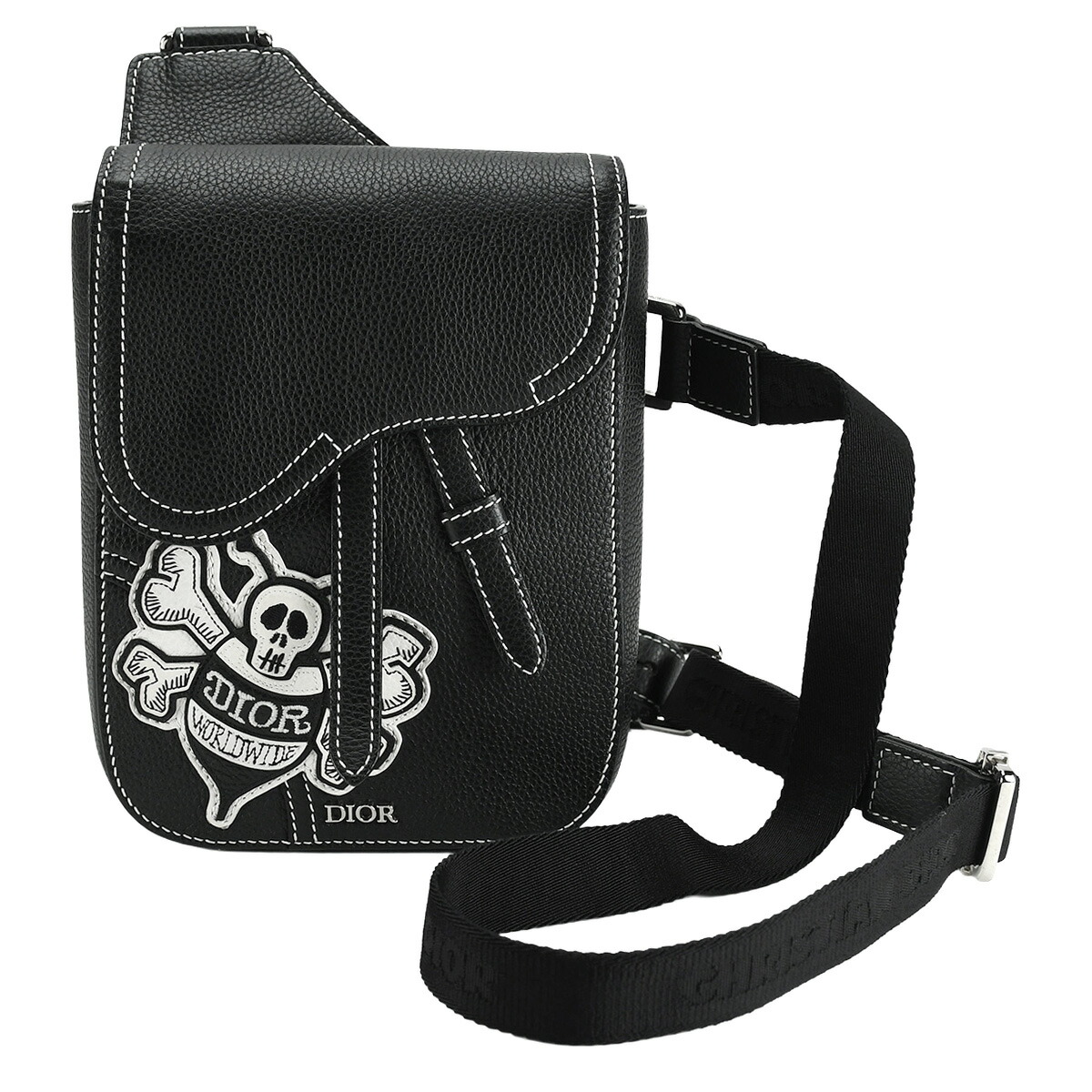 楽天市場】ディオール ステューシー DIOR STUSSY サドル ボディバッグ