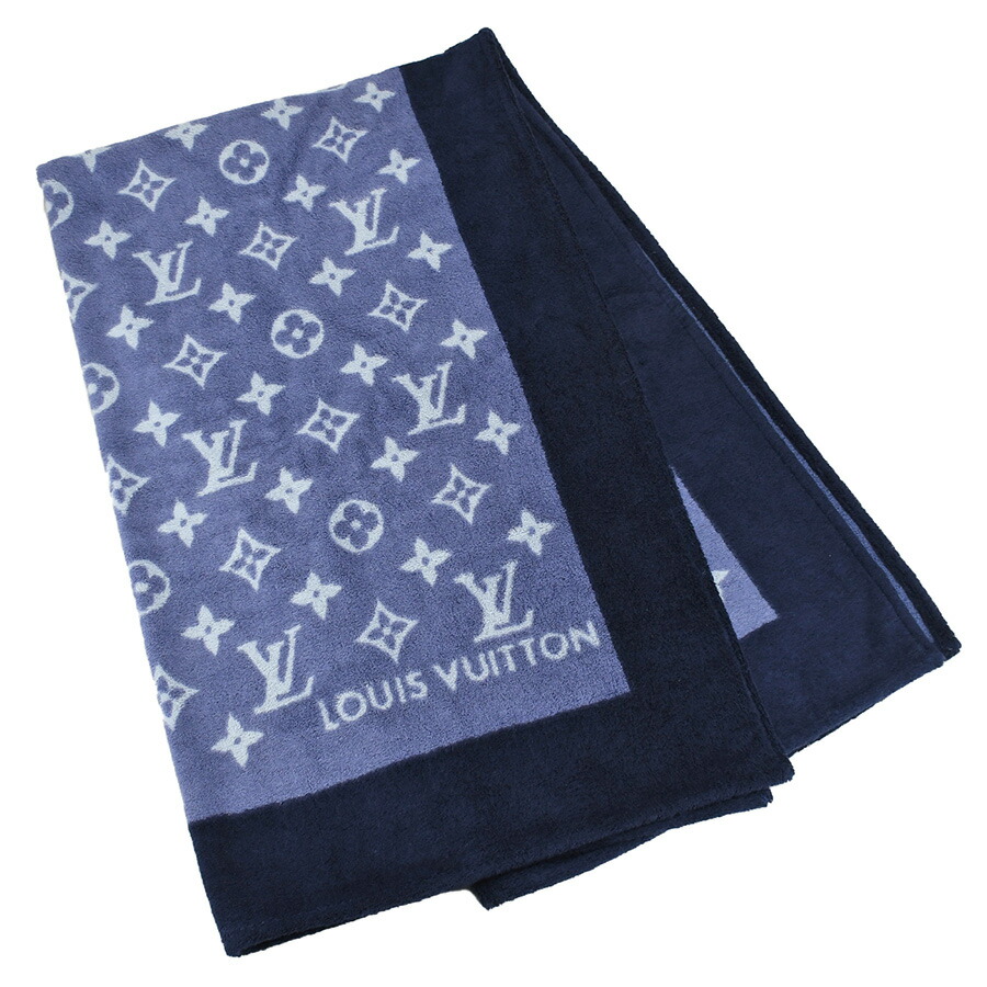 楽天市場】ルイヴィトン LOUIS VUITTON ビーチタオル モノグラム 大判