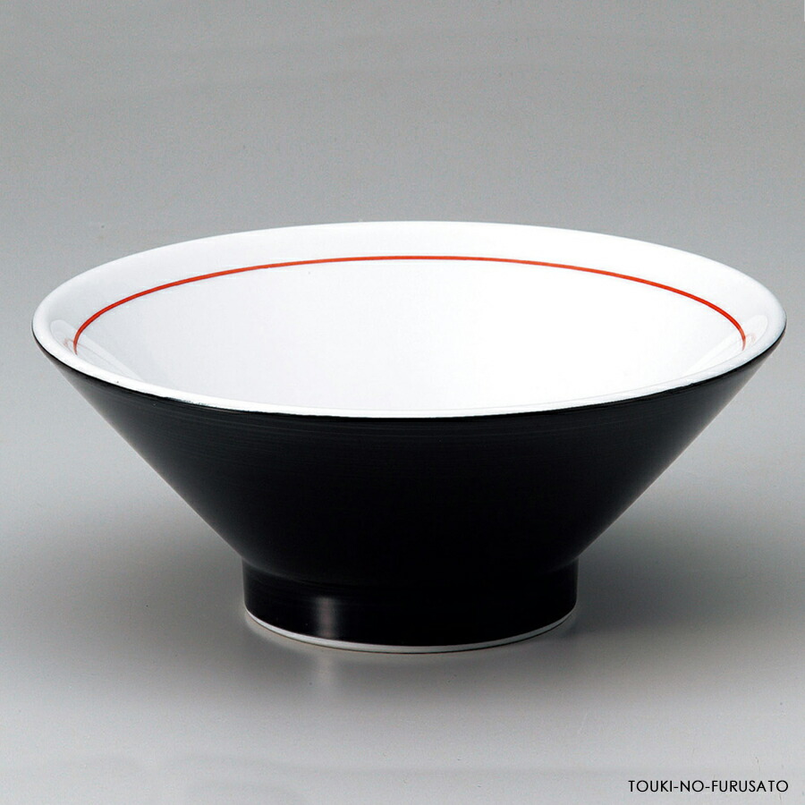 楽天市場】＼クーポン配布中！／黒巻切立6.5丼 直径19.8cm 刷毛目あり