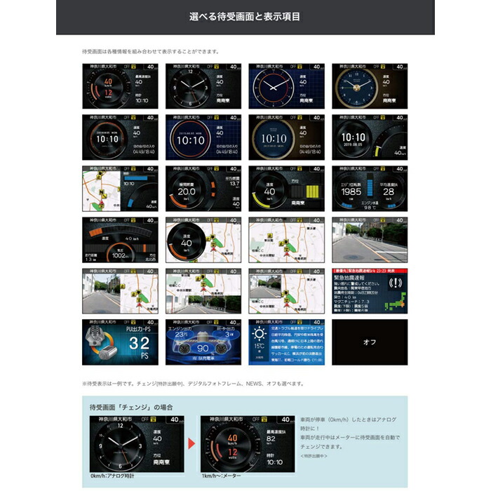 楽天市場】セルスター GPSレーダー探知機 AR-W86LA OBDII接続対応 3.7