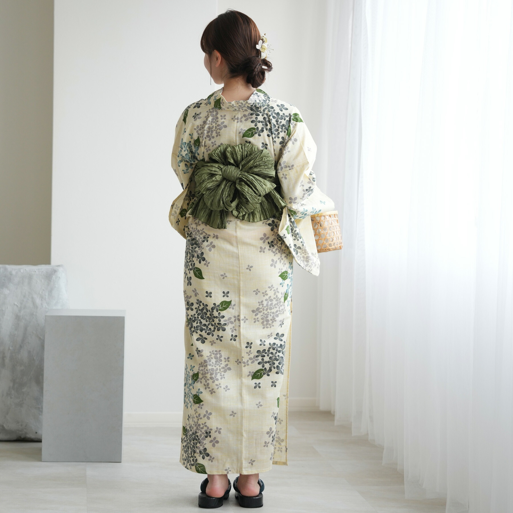 楽天市場】【30％OFF】【utatane 綿麻 高級変わり織 浴衣3点セット 先