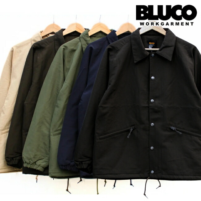 楽天市場】スーパーセール BLUCO ブルコ 60/40クロス コーチジャケット