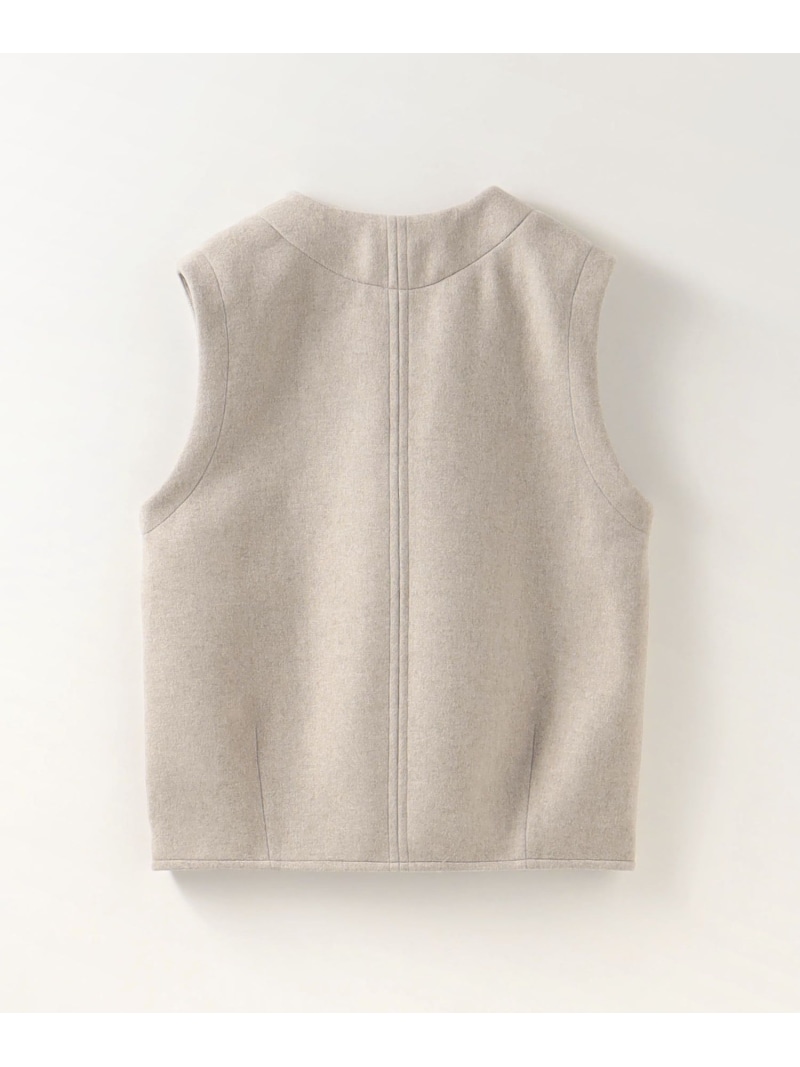 Steven Alan＞ダブルクロス ベスト ベージュ Steven Alan＞ダブル