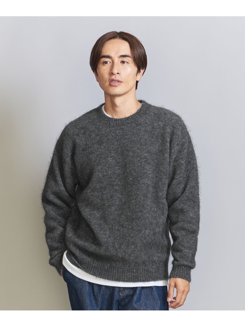 楽天市場】【SALE／80%OFF】モヘヤ シャギー クルーネック ニット