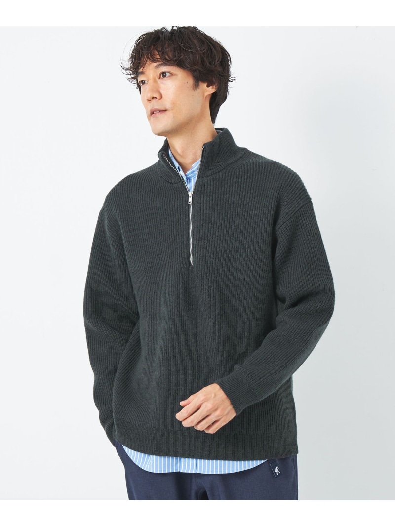 楽天市場】【SALE／80%OFF】ANDEAN/WO ハーフジップ ニット UNITED