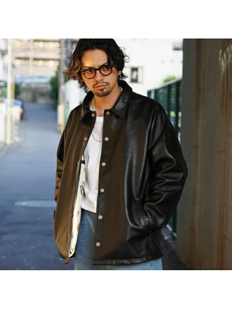 楽天市場】REMI RELIEF*Schott*B'2nd/ 別注シープコーチジャケット B