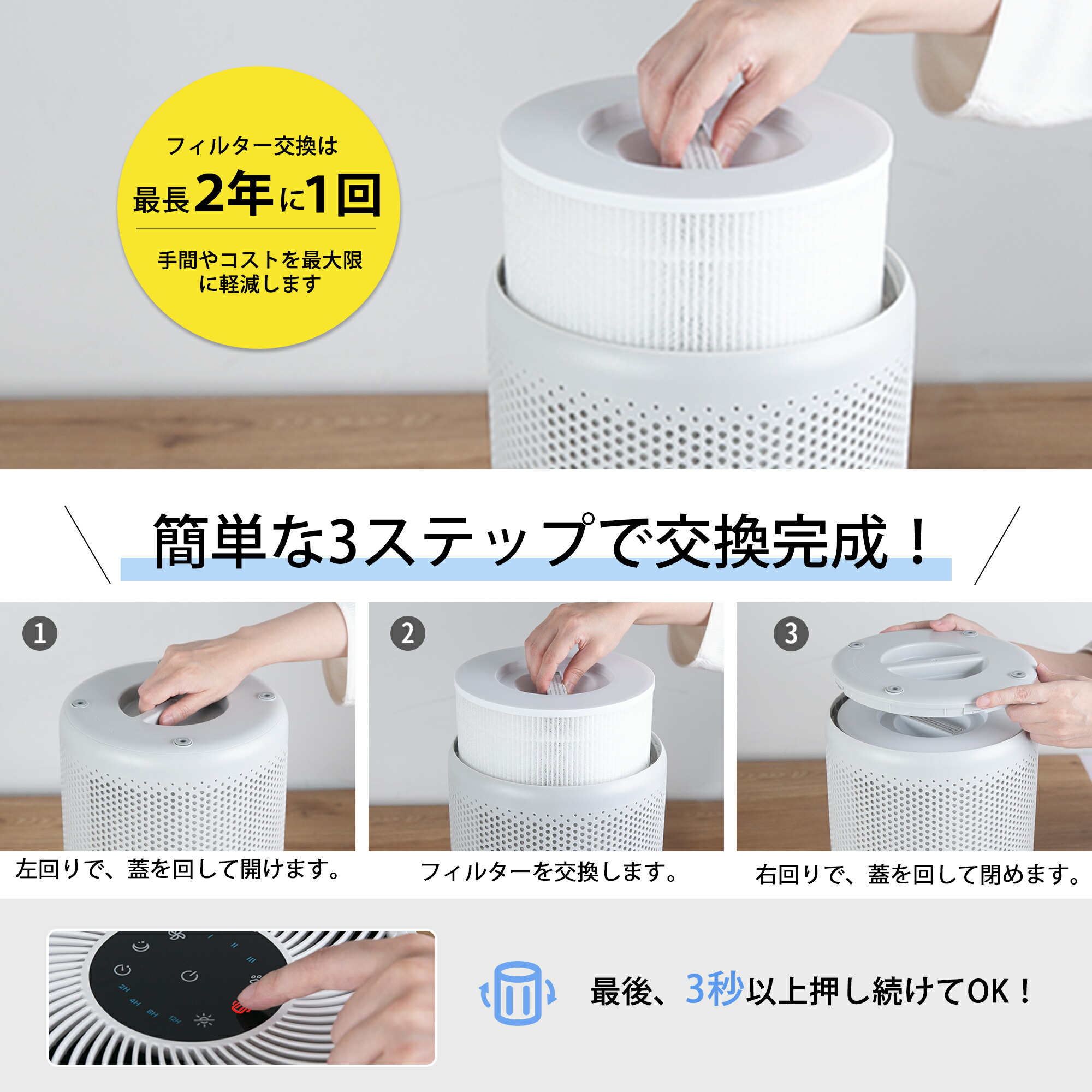 楽天市場】【2,300円OFFクーポン】空気清浄機 Levoit ペット向け