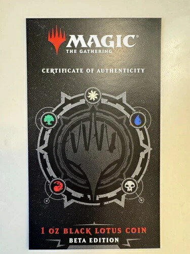 楽天市場】マジック：ザ・ギャザリング ブラック・ロータス 1オンス