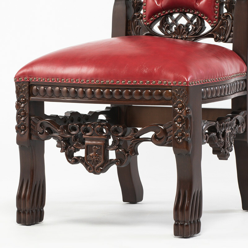 楽天市場】キングチェア 王様の椅子 アンティーク イス チェア