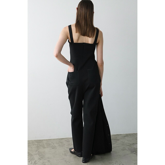 楽天市場】クラネ CLANE コクーン ライン ニット オールインワン