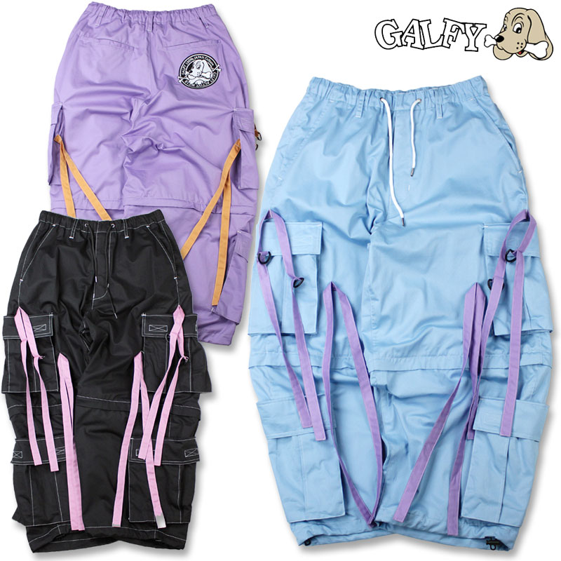 楽天市場】ガルフィー 二代目カラフルテクノパンツ カーゴパンツ GALFY