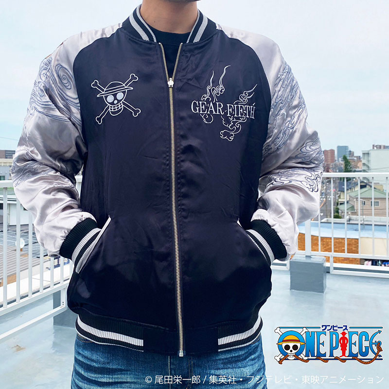 楽天市場】絡繰魂 粋 ワンピース コラボ ギア 5 スカジャン ルフィ